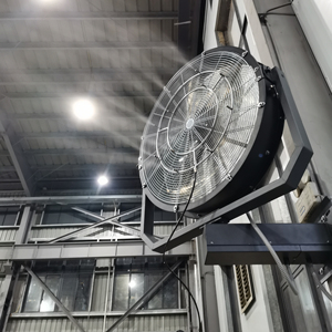 Keystone HDB-120P 600mm 1000mm PMSM Energy Efficiency Motor Low Noise Oscillating Type Adjustable Speed Mist Wall <b>Fan</b> IP66 - Product Image 1