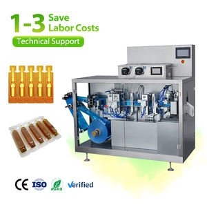 Ampolla de plástico de dosis única automática, tubo suave, gotas cosméticas para los ojos, tiras <span class=keywords><strong>monodosis</strong></span>, máquina de llenado - Product Image 1