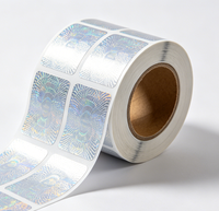 Étiquettes de sécurité holographiques résistantes à l'eau, à gratter, avec code QR laser pour montres connectées et moniteurs d'activité physique