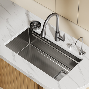 Panier de drainage triangulaire de la tête de dragon de pluie volant, bouton d'interrupteur de piano contrôle indépendamment l'é - Product Image 4