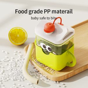 Gobelet pour enfants en silicone de qualité alimentaire, style dessin animé, résistant aux chocs et anti-fuite, idéal pour l'apprentissage de la boisson des bébés - Vente flash - Product Image 6