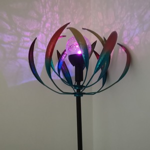 Nuevo jardín al aire libre colorido Anti Rot Metal 3D giratorio viento <span class=keywords><strong>SPINNER</strong></span> - Product Image 5