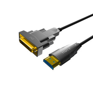 Câble à fibres optiques <span class=keywords><strong>HDMI</strong></span> <span class=keywords><strong>vers</strong></span> <span class=keywords><strong>DVI</strong></span> personnalisé 4K de 10 pieds Câble HDTV à fibres optiques minces Câble détachable <span class=keywords><strong>Micro</strong></span>-<span class=keywords><strong>HDMI</strong></span> <span class=keywords><strong>DVI</strong></span> pour projecteur TV PCs - Product Image 4