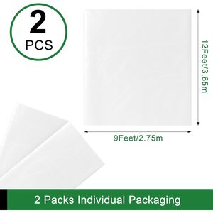 Lona Protectora de Plástico Impermeable de 9x12 Pies para Pintar Muebles y Sofás - Product Image 2