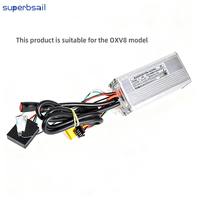 Carte mère de rechange pour vélo électrique OUXI V8/V8 Max/C80, pièces détachées pour moteur 500W avec connecteur rouge (9159)