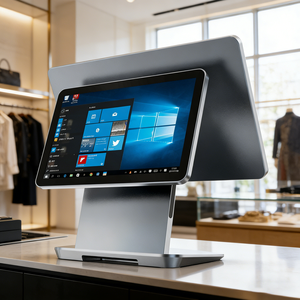 Caisse enregistreuse POS ultra-mince 15.6 pouces tactile tout-en-un Machine le dernier alliage d'aluminium POS vente Point final matériel en gros - Product Image 1