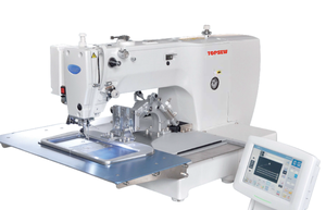 Machine à coudre industrielle informatisée à grande vitesse, point noué, commande tactile personnalisée, machine à coudre à motifs - Product Image 2