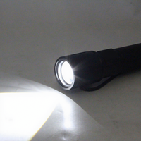 Lampe de poche LED personnalisée industrielle étanche pour l'extérieur tactique de type C en alliage d'aluminium lampe tactile rechargeable au laser blanc