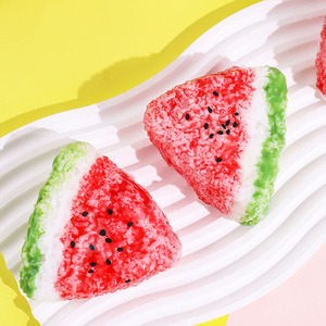 ของเล่นบีบผลไม้จำลอง TPR รูปแตงโมพลาสติกแบบใหม่ ขายส่ง สำหรับเด็กและผู้ใหญ่ ช่วยคลายเครียด - Product Image 3