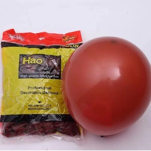 Nouveau Haolin Standard 12 pouces mat couleurs qualité Latex multicolore pour hélium Air joyeux anniversaire fête ballon en Latex - Product Image 5