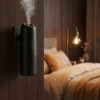 Diffuseur d'arômes mural AeroScent personnalisé sans eau à deux fluides, capacité 100 ml, contrôle par application, à brancher