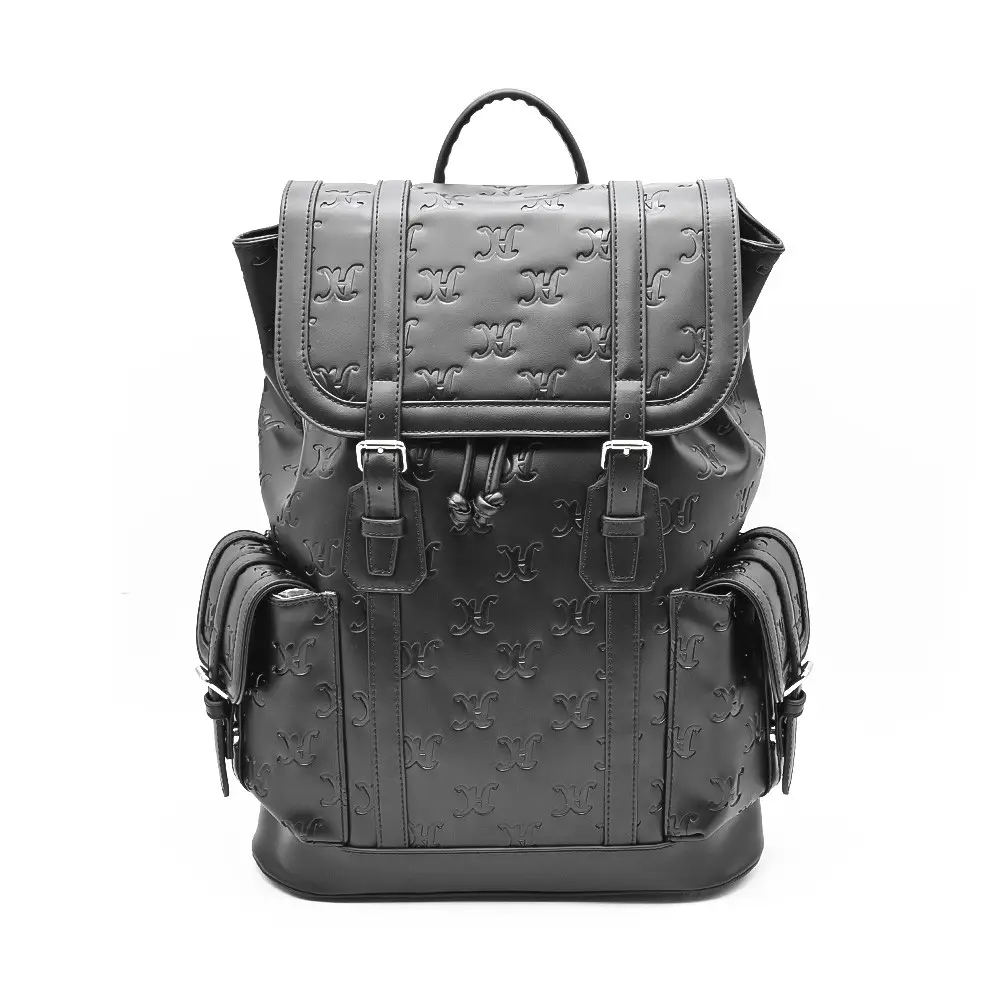 Offre Spéciale de luxe en cuir véritable sac à dos pour ordinateur portable haute capacité portable personnalisé homme sac à dos en cuir