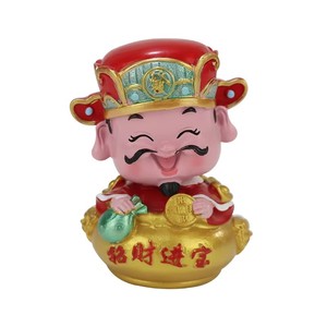 Cá Nhân Hoá Tùy Chỉnh Vật Liệu Nhựa Thiên Chúa Của Sự Giàu Có <span class=keywords><strong>Bobblehead</strong></span> Thủ Công Nhà Tủ Trang Trí Trang Trí Xe Du Lịch Quà Lưu Niệm Quà Tặng - Product Image 1