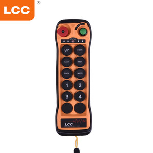 Lcc q1000 nhà máy trực tiếp bán 10 nút công nghiệp không dây điều khiển từ xa chuyển đổi cho thiết bị nâng hạ - Product Image 2