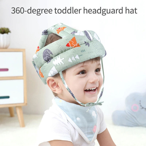 <span class=keywords><strong>Casque</strong></span> de sécurité pour bébé, chapeau protecteur de tête pour enfant en bas âge pour ramper et marcher, protège-tête anti-collision en coton doux pour nourrisson - Product Image 2
