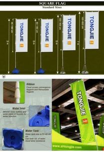 Custom Flying Teardrop & Square Feather <b>Flag</b> Banners Promotional Swooper Advertising Banners - Product Image 4