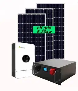 Oem 20kw Zonnestelsel Prijs 30kw 40kw 50kw 60kw 80kw 100kw Groene Zonne-Energie Generator Systemen 10kw Zonne-Energie Paneel Systeem