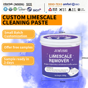 Pâte professionnelle anti-calcaire haute performance, élimine les dépôts minéraux des éviers en acier inoxydable et des carreaux en céramique, 1000g - Product Image 1