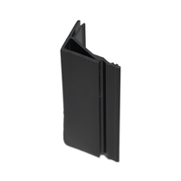 Porte coulissante de réfrigérateur en PVC, écologique, durable, pour cuisine, supermarché, salle de bain, moderne, personnalisable, avec cadre profilé