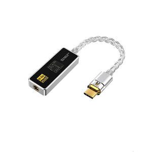 Portable HiFi <b>USB</b> DAC <b>Headphone</b> Amp, Type-<b>C</b> Audio Dongle with 3.5mm Single-Ended & 4.4mm Balanced Output, CS43198 Decoder Chip - Product Image 3