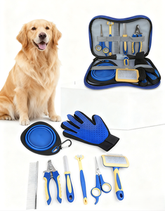 Kit Professionale OEM per <span class=keywords><strong>Toelettatura</strong></span> di Animali Domestici, Set Tosatrice per <span class=keywords><strong>Pelo</strong></span> Lungo per Gatti con <span class=keywords><strong>Pelo</strong></span> Annodato e Cani di Piccola Taglia con <span class=keywords><strong>Pelo</strong></span> Folto - Product Image 1
