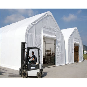Carpa industrial de tamaño personalizado, estructura de doble armazón, edificios de tela, carpas de almacenamiento industrial, carpa de almacenamiento impermeable para exteriores. - Product Image 5