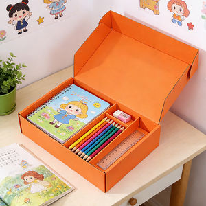 Boîtes d'emballage en papier pliables imprimées sur mesure, boîtes en carton ondulé, boîtes cadeaux en kraft, boîtes d'expédition - Product Image 5