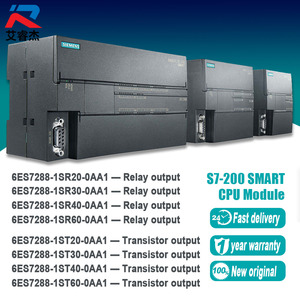 ใหม่แกะกล่อง 6ES7288-1SR60-0AA1 SI-EMENS SIMATIC S7-200 Smart CPU SR60 PLC ตัวควบคุมการเขียนโปรแกรม โมดูลซีพียู 6ES72881SR600AA1 - Product Image 4
