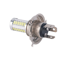 Vente Flash : Ampoules de Phare Moto LED H4 33SMD 800LM 6500K – Meilleures Ventes, Éclairage de Jour 12V pour Voiture, État Neuf