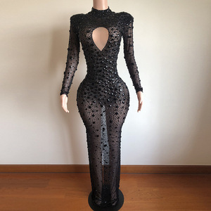 Femmes <span class=keywords><strong>Chic</strong></span> élégant droit parole longueur Maxi <span class=keywords><strong>robe</strong></span> strass Empire taille 2-en-1 Costumes <span class=keywords><strong>De</strong></span> danse <span class=keywords><strong>mère</strong></span> <span class=keywords><strong>mariée</strong></span> Vestidos <span class=keywords><strong>De</strong></span> - Product Image 5