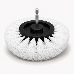 Kit de brosses de detailing pour voiture, brosses pour pneus et jantes, tampon de nettoyage et de polissage pour visseuses, outils de nettoyage automobile - Product Image 6
