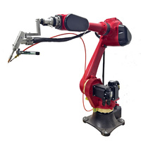 Robot de soudage industriel à 6 axes, bras robotique automatique, machine de soudage MIG TIG MAG laser pour travaux métalliques, CE, directement de l'usine