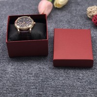Boîtes à montres, boîtes à bracelets, boîtes à bijoux, boîtes cadeaux décoratives rectangulaires, options en papier estampé à chaud et non-tissé, vente en gros