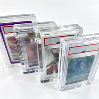 Support magnétique en acrylique écologique de qualité supérieure pour cartes gradées, ultra-épais et lavable, pour BGS CGC