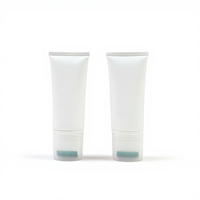 Tube de crème lotion 120 ml, emballage en tube ovale en plastique, crème pour le cou, soin de la peau, impression personnalisée, tête de massage à rouleaux