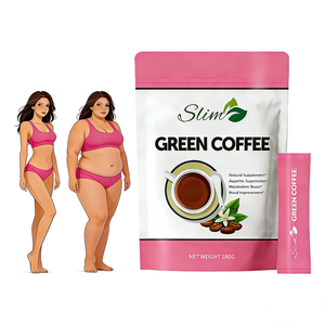 Café instantané <span class=keywords><strong>sans</strong></span> <span class=keywords><strong>sucre</strong></span> saveur pêche OEM, café vert minceur pour la perte de poids, brûleur de <span class=keywords><strong>graisse</strong></span>, poudre de café vert amincissant - Product Image 1