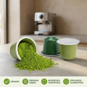 Cápsulas de Té Instantáneo Orgánico Matcha Compatibles con el Sistema Keurig 2g-8g, Marca Privada OEM ODM, Venta al Por Mayor Directa de Fábrica - Product Image 1