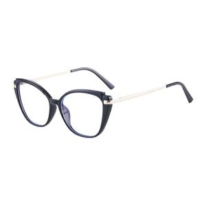 Monturas de Gafas Cat Eye FalaiEr, TR90, Montura Completa, Protección Contra Luz Azul, Lentes Planas, Unisex 88003 - Product Image 2