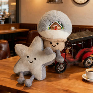 ตุ๊กตากระต่ายบอนนี่ ต้นคริสต์มาส <span class=keywords><strong>ดาว</strong></span>เงิน ลูกบอลหิมะ<span class=keywords><strong>สี</strong></span>เงิน ของเล่นตุ๊กตาผ้าพลัฌ ใยฝ้าย PP ปักลาย ตุ๊กตาผ้าห่มนุ่ม - Product Image 3