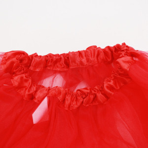 ชุดแฟนซี<span class=keywords><strong>คริสต์มาส</strong></span>เด็กหญิง Hao Lan กระโปรงบัลเลต์สีแดงแต่งขนเฟอร์สีขาว โบว์ผ้าซาติน หมวกซานต้า ชุดสำหรับงานปาร์ตี้วันหยุด - Product Image 4