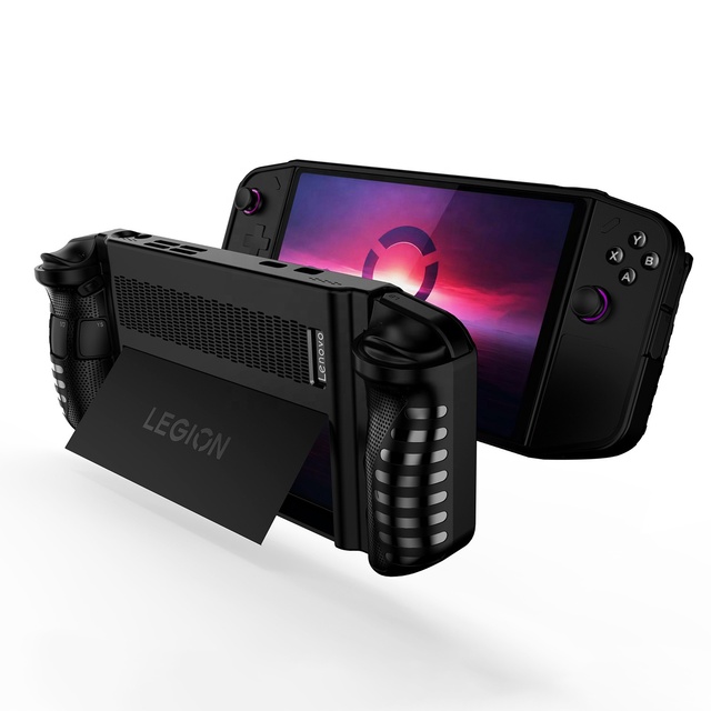 For Lenovo Legion Go TPU Back Case Protective Case with Stand