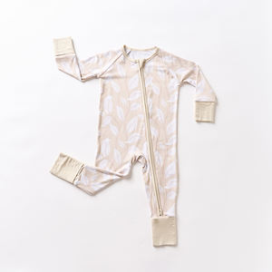 Piyama Bayi Bahan Viscose Bambu Siap Kirim, Romper Bayi Motif Kartun dengan Ritsleting, Baju Tidur Balita, Pakaian Anak Bambu RTS - Product Image 6