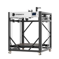 Impresora 3D Antinsky Tronxy VEHO 600 Pro 2E 2 en 1, Impresora 3D de Doble Extrusor de Gran Tamaño con Accionamiento Directo, 600x600x600mm, Kit de Impresora 3D