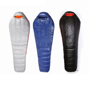 Saco de Dormir Portátil de Plumón de Ganso para Acampar al Aire Libre, Saco de Dormir Ligero de Plumón - Product Image 1