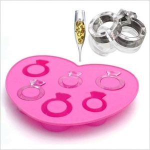 Molde de Hielo con Forma de Diamante para Anillos, Bandeja de Hielo Portátil y Ecológica de PC con Batería Integrada, ¡Oferta Especial! - Product Image 5