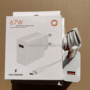 ขายส่งราคาเทอร์โบอะแดปเตอร์ประเภท-Cปลั๊ก67วัตต์USBผนังชาร์จสําหรับ<span class=keywords><strong>Mi</strong></span> 11 <span class=keywords><strong>10T</strong></span> <span class=keywords><strong>Pro</strong></span> REDMI X3 F3 M3 F2 <span class=keywords><strong>PRO</strong></span> Note10 10S - Product Image 3