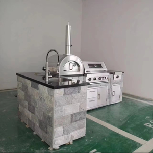Horno de Pizza para Exteriores de Acero Inoxidable 304 de Alta Calidad, con Altura de Cocción Ajustable, Parrilla Cromada MS-CS - Product Image 1