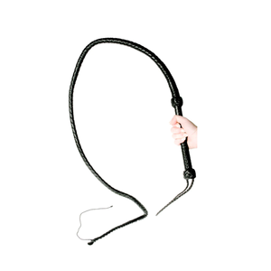 Fouet de taureau en cuir de peau de vache personnalisable fournisseur d'usine en gros produit de cheval fait à la main - Product Image 1