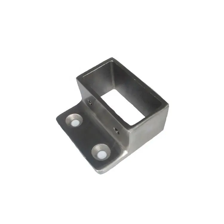 Stainless steel pipe fitting rectangular tube connector