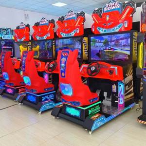 Nouvelle Machine de Jeu de Course Sonique à Monnayeur, Grand Simulateur de Course Urbaine pour Centre de Divertissement, Équipement de Jeu Vidéo - Product Image 2